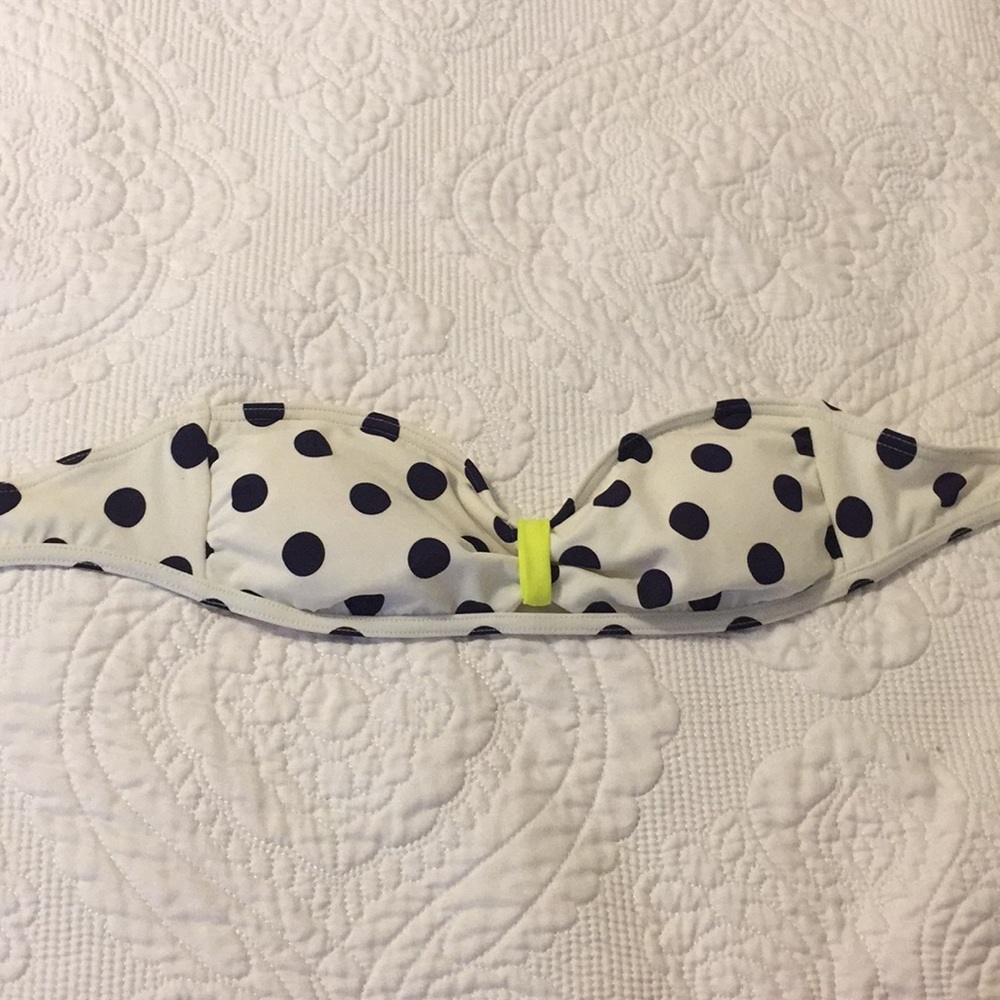 Polka dot bikini top